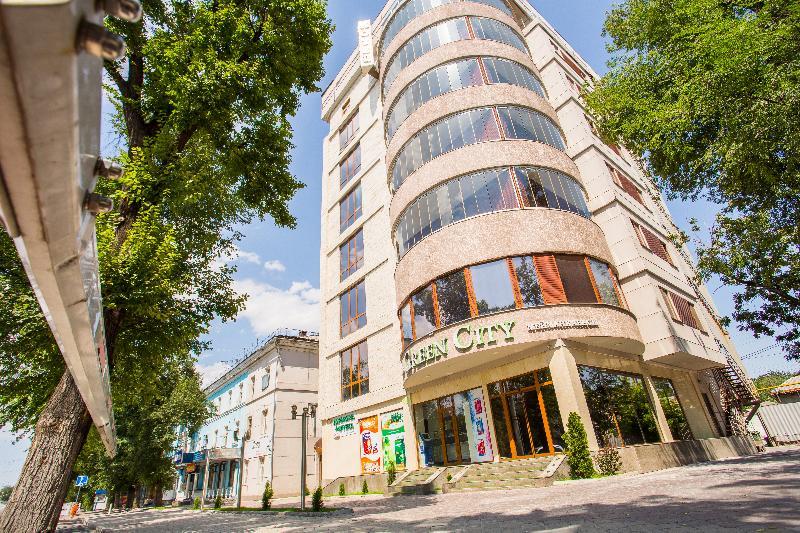 Green City Hotel บิชเคก ภายนอก รูปภาพ